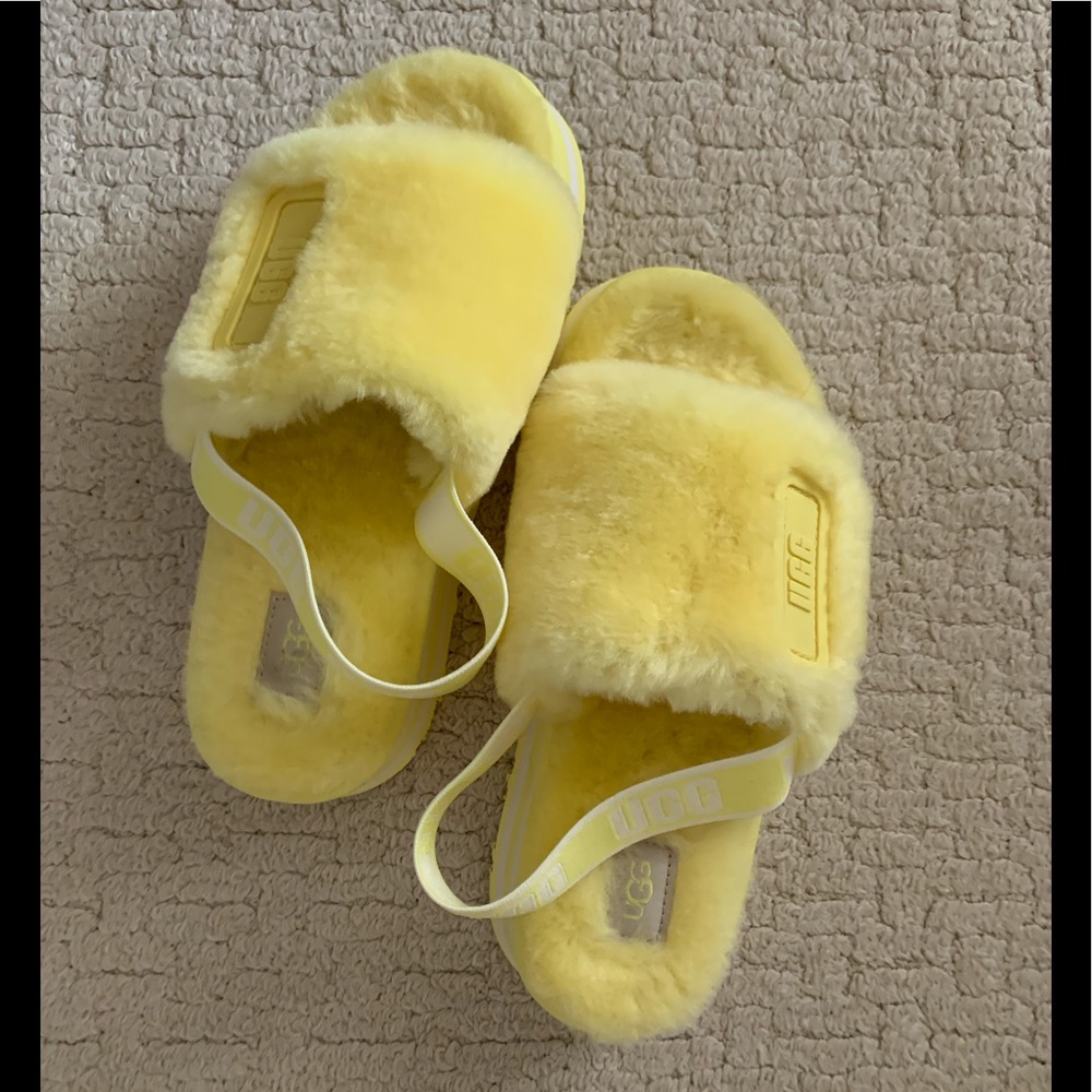 uGG furry slippers